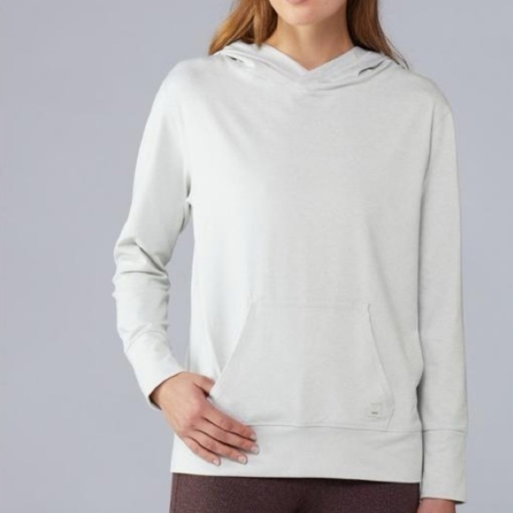 Vuori Halo Performance Pullover Hoodie Light Gray L